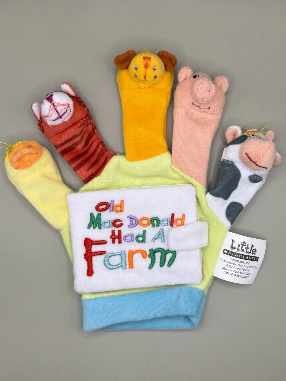 Baby Soft Book Sensory Book Lot Old Macdonald Had a Farm and Jungly Tails